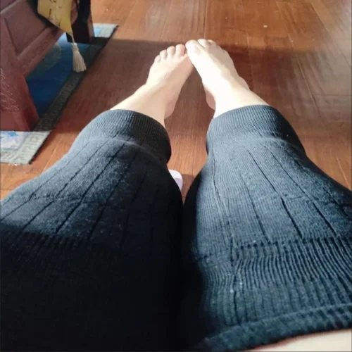 Šildančios Kelių Apsaugos su Kašmyro Vilna Nopain™ - Pora photo review